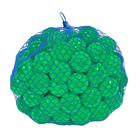 Crush Proof Plastic Trampoline Pit Balls 100 Pack - Green
